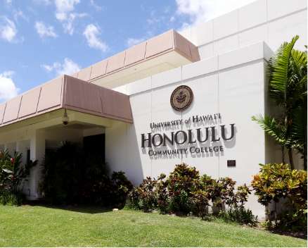 Building 6 on Honolulu CC Main Campus
